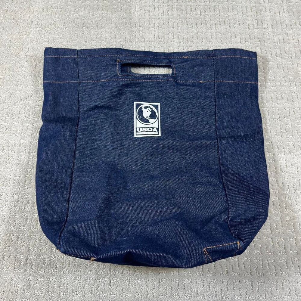 American-vintage Women's Navy and Blue Bag